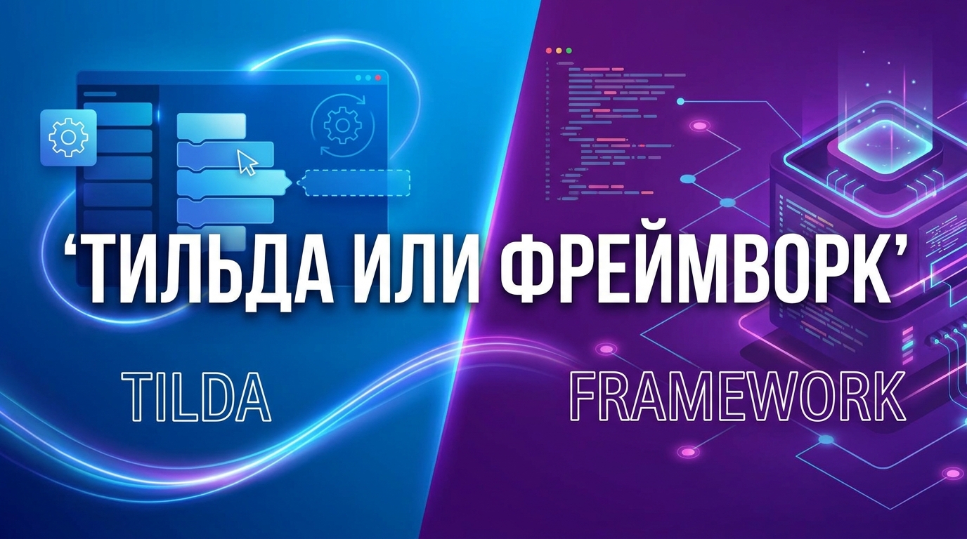 Сайт на Тильде или на фреймворке