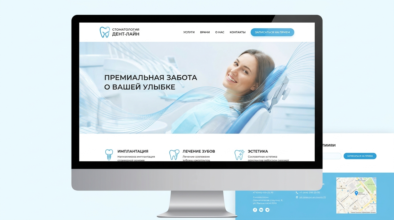 Сайт для стоматологии